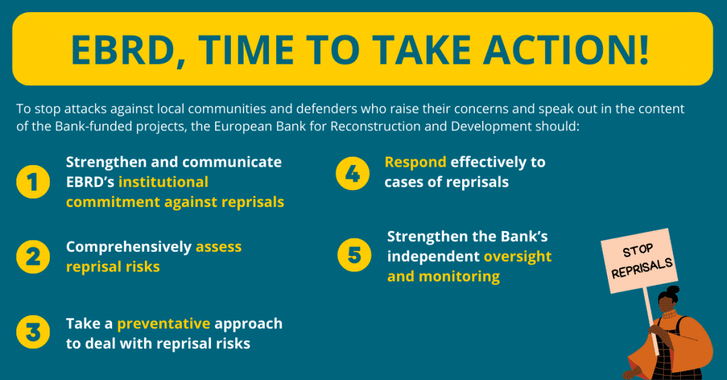 Recommendations to EBRD Recommendations to EBRD