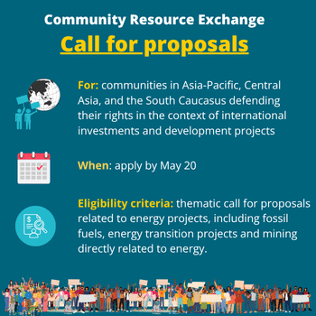 CRE Call for Proposals – Asia-Pacific, Central Asia, and the South Caucasus