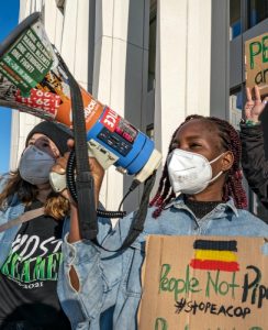 Africa / Stop Eacop protest