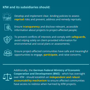 KfW Summary Recommendations