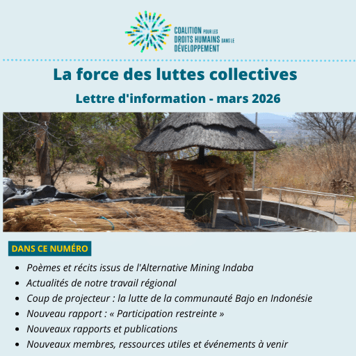 Lettre d’information – mars 2026