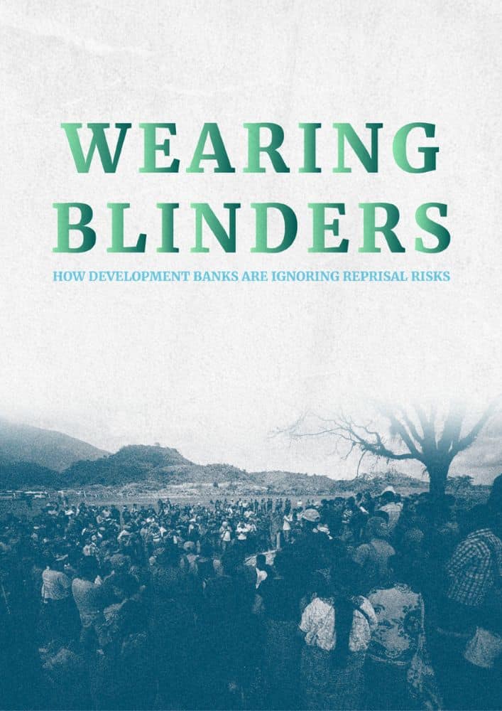 Report cover Wearing Blinders