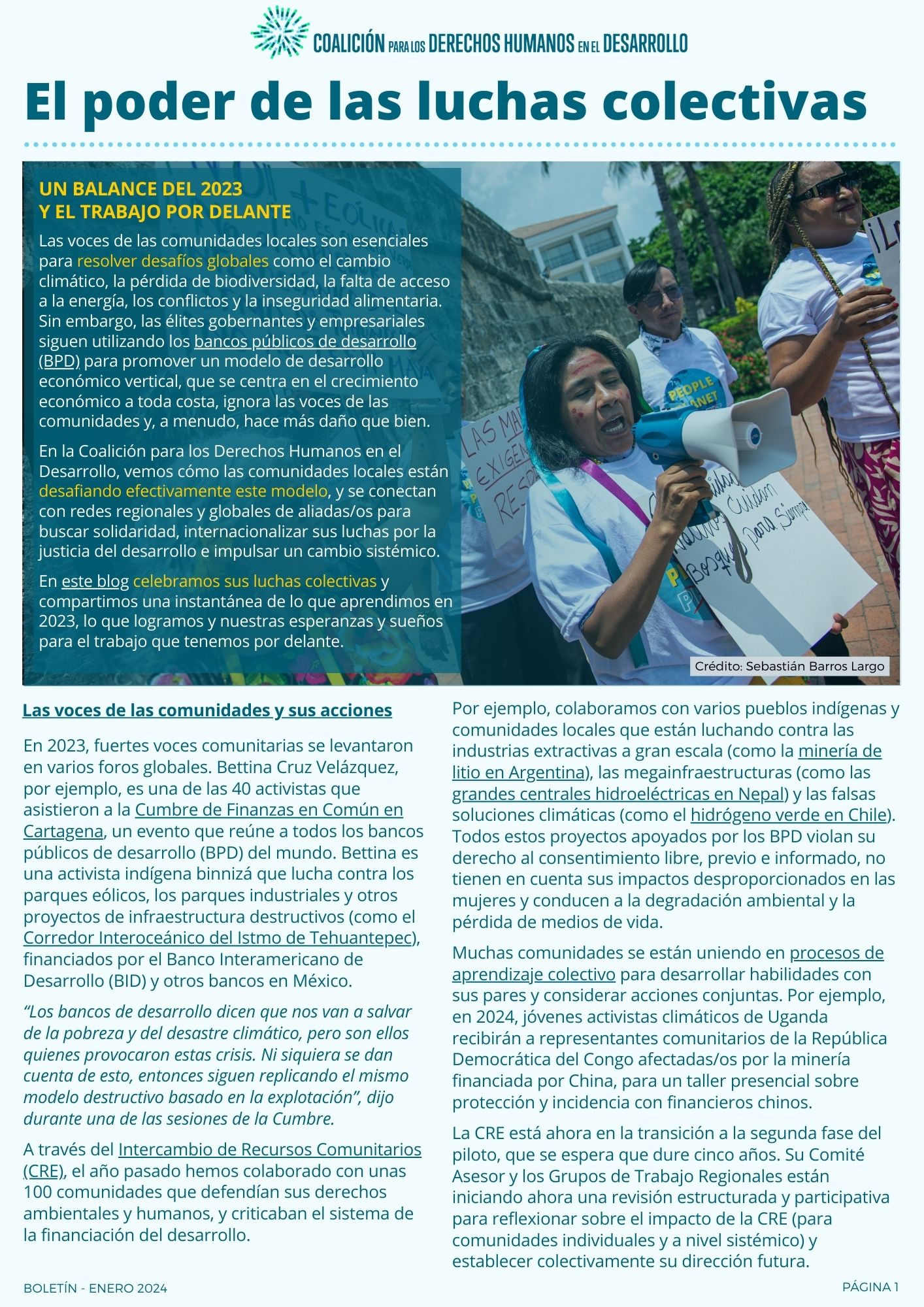 Boletín – Enero de 2024