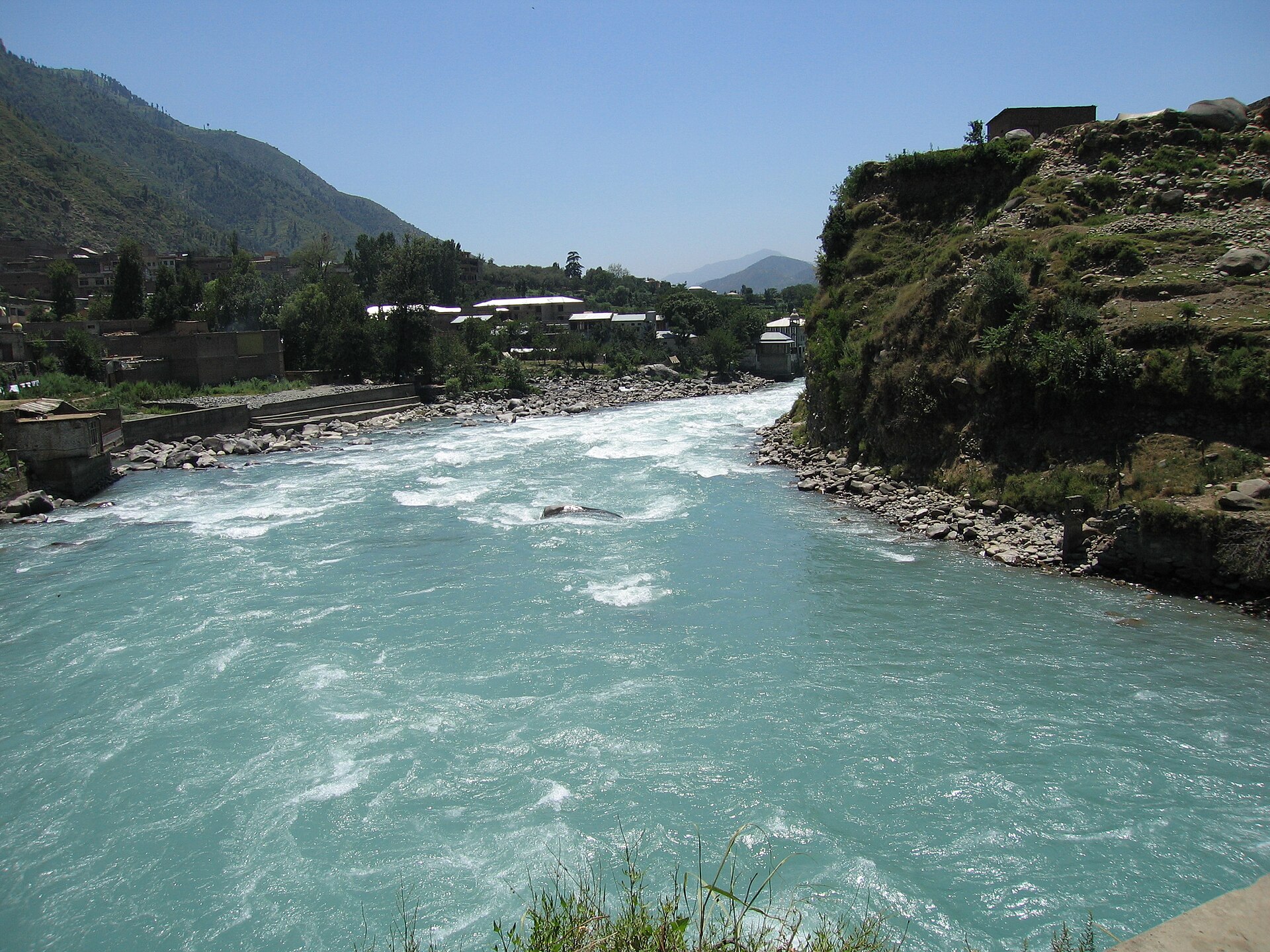 Swat River Pakistan Swat River Pakistan