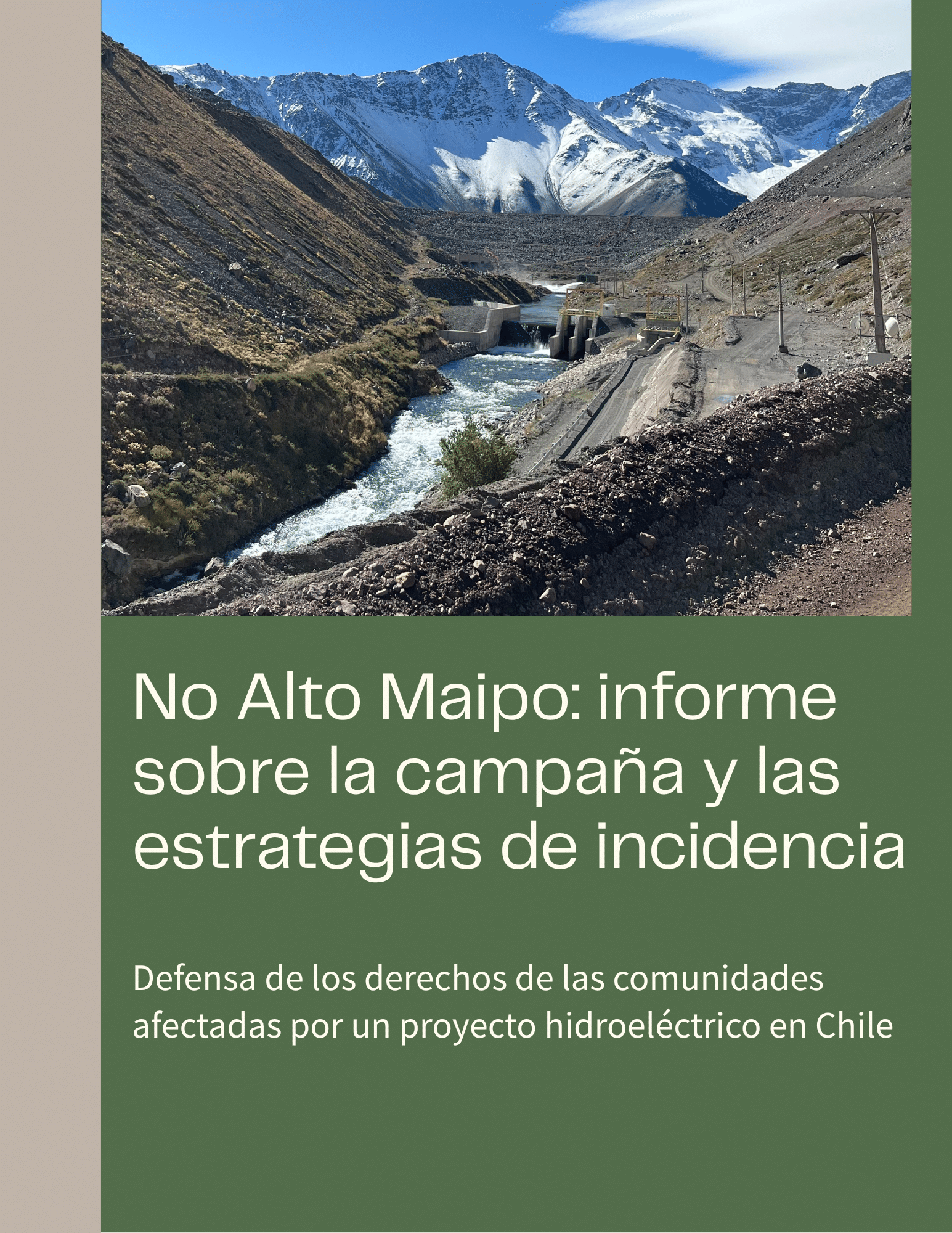 alto maipo informe capa alto maipo informe capa